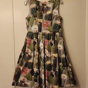 Cactus Print Dress